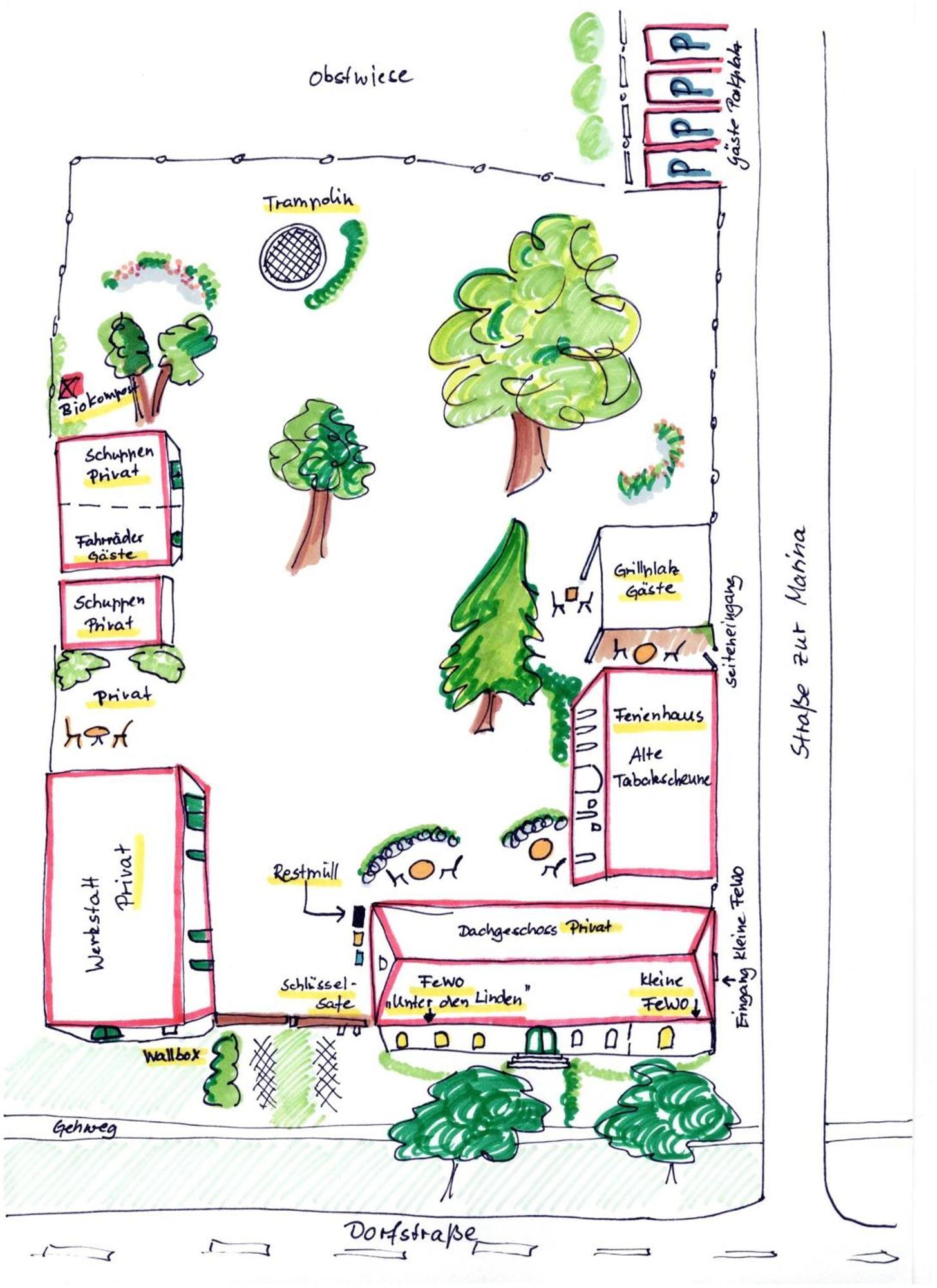Romantische Ferienwohnung Unter Den Linden Buchholz  Exteriör bild